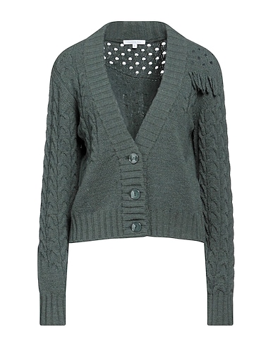 PATRIZIA PEPE Strickjacke VERDE SCURO 50% Wolle, 47% Acryl, 3% Elastan