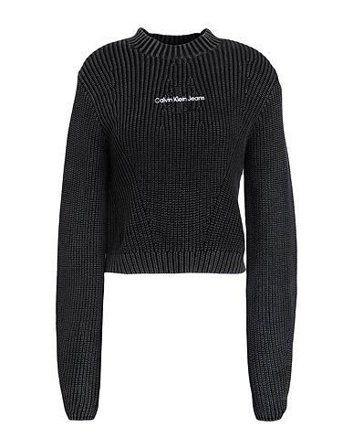 CALVIN KLEIN JEANS Jumper Black 100% Cotton