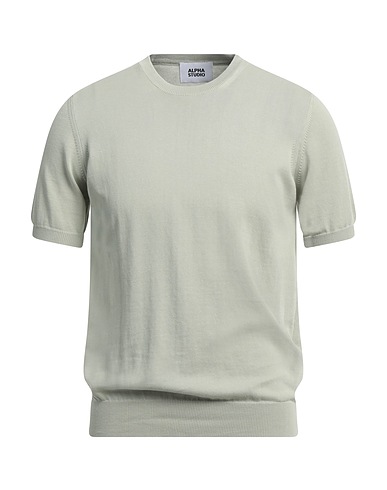 ALPHA STUDIO Jumper Sage green 100% Cotton