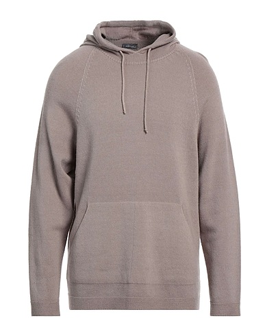 ROSSOPURO Sweater Light brown 90% Wool, 10% Cashmere