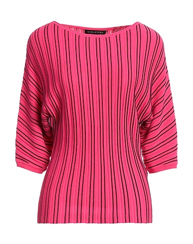 CARACTÈRE Pullover Fucsia 53% Cotone, 47% Poliestere