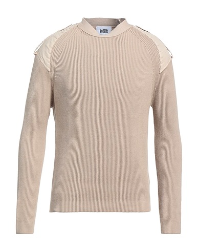 ALPHA STUDIO Jumper Sand 100% Cotton