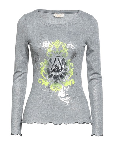 MARANI JEANS Sweater Grey 70% Viscose, 17% Polyester, 10% Polyamide, 3% Elastane