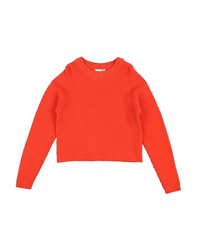 NAME IT® Jumper Orange 50% EcoVero™ viscose, 27% Nylon, 23% Polyester