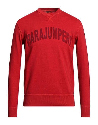 PARAJUMPERS Pullover Rosso 100% Cotone