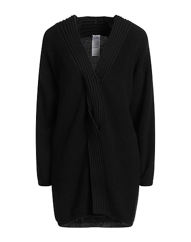 WOLFORD Jumper Black 57% Virgin Wool, 43% Cotton, Polyamide