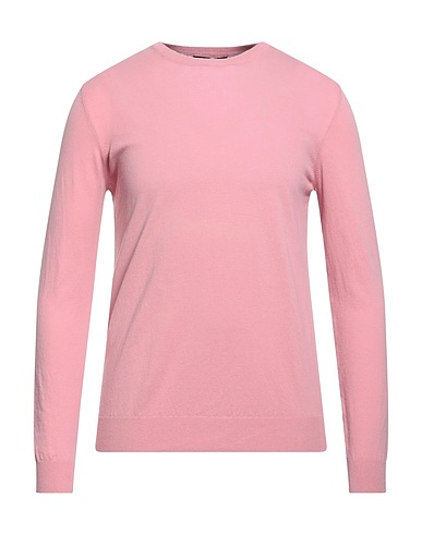 GREY DANIELE ALESSANDRINI Jumper Pink 100% Cotton