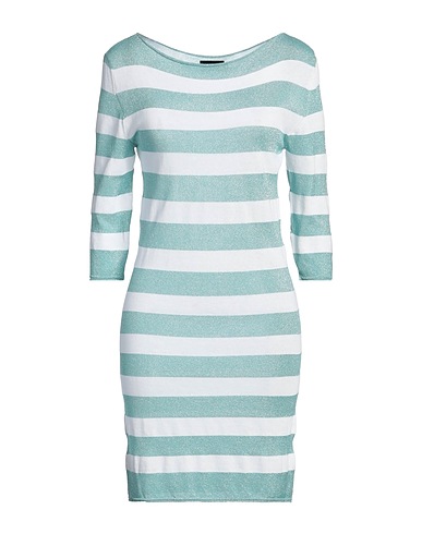 ROBERTO COLLINA Sheath dress Light green 54% Viscose, 35% Cotton, 11% Polyester