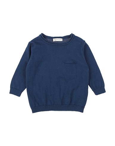 J.O. Milano Sweater Navy blue 100% Cotton