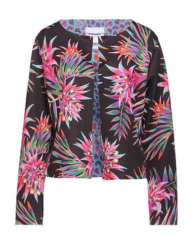 BRAND UNIQUE Jacket Black 95% Polyester, 5% Elastane