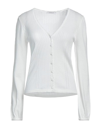BELLWOOD Cardigan White 100% Cotton