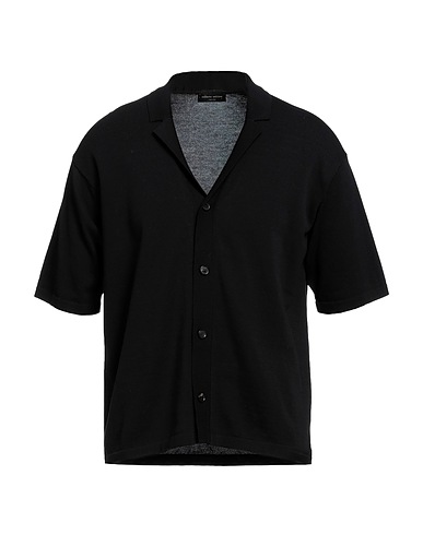 ROBERTO COLLINA Cardigan Black 100% Cotton