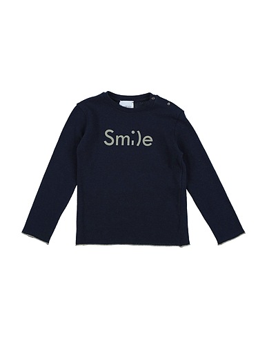 LE PETIT COCO Pullover Blu notte 69% Cotone, 19% Poliacrilico, 5% Fibre tessili, 4% Elastan, 3% Viscosa
