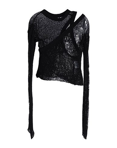 RICK OWENS Cashmere jumper Black 97% Cashmere, 3% Wool