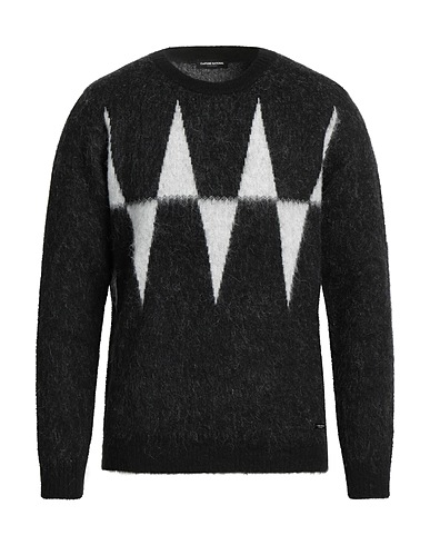 COSTUME NATIONAL Jumper Black 39% Polyamide, 29% Acrylic, 18% Wool, 12% Alpaca wool, 2% Elastane