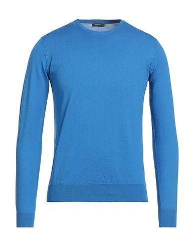 ROSSOPURO Pullover Hellblau 100% Baumwolle