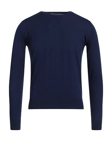 ROSSOPURO Jumper Navy blue 100% Cotton