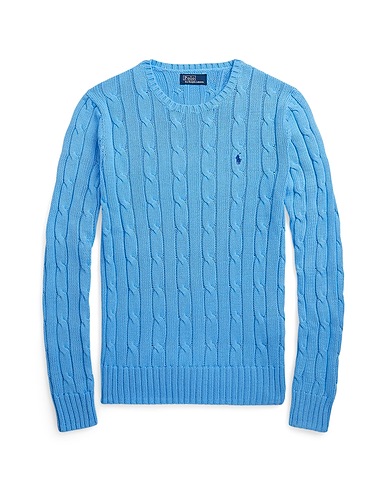 POLO RALPH LAUREN Jumper Azure 100% Cotton