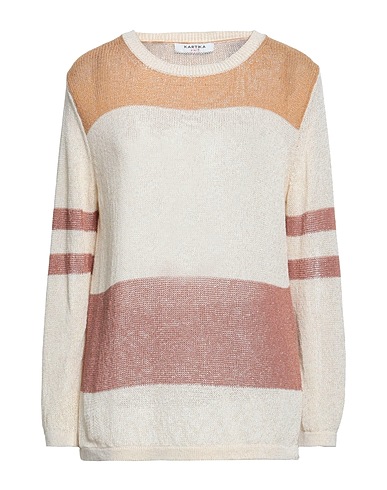 KARTIKA Sweater Beige 85% Cotton, 11% Polyamide, 4% Metallic fiber