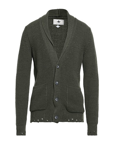 MACCHIA J Cardigan Military green 60% Acrylic, 20% Wool, 20% Viscose