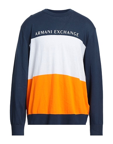 ARMANI EXCHANGE Sweater Navy 70% Cotton, 30% Polyester