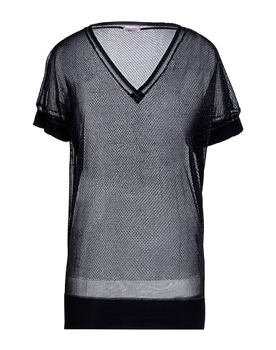 ROSSOPURO Sweater Navy 48% Polyester, 34% Viscose, 7% Metallic fiber, 7% Polyamide, 4% Cotton
