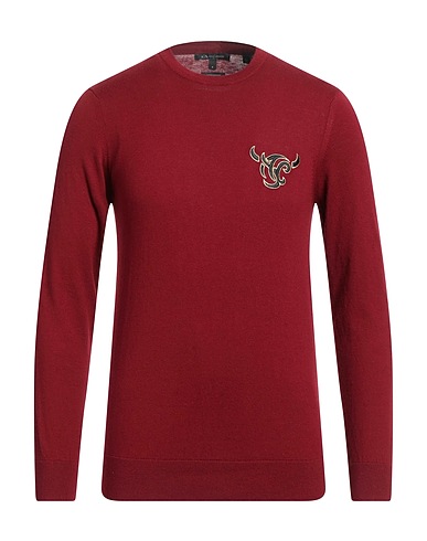ARMANI EXCHANGE Jumper Burgundy 95% Cotton, 5% Cashmere