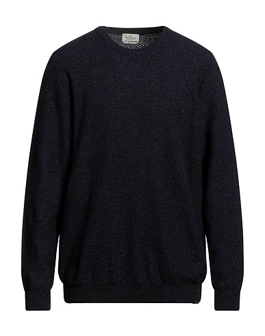 BROOKSFIELD Jumper Slate blue 50% Wool, 25% Polyester, 25% Silk