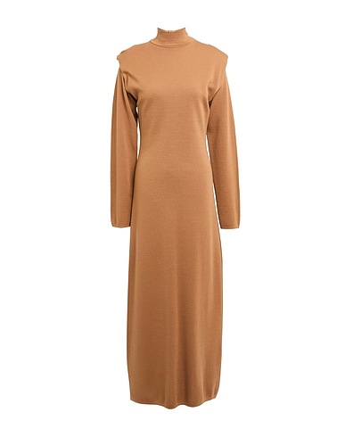 SEVENTY VENEZIA Vestito da ufficio Cammello 45% Lana, 45% Acrilico, 7% Poliammide, 3% Elastan