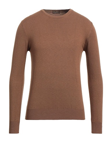FLORENCE CASHMERE Jumper Brown 68% Wool, 30% Cashmere, 2% Elastane