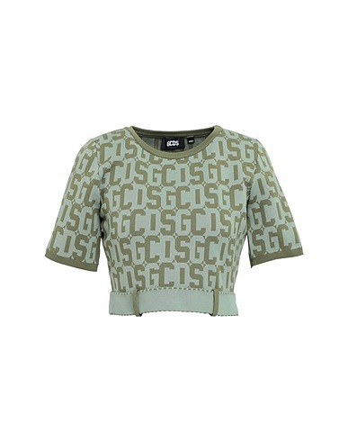 GCDS Jumper Military green 100% Polyamide