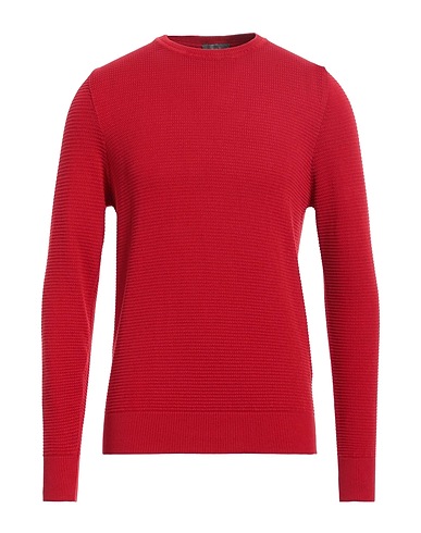 MALAGRIDA Pullover Rosso 100% Cotone