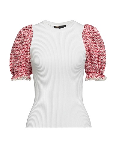 MAJE Sweater Ivory 60% Viscose, 21% Polyamide, 15% Polyester, 4% Elastane, Cotton
