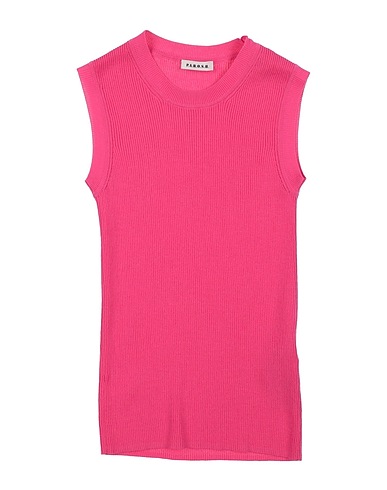 P.A.R.O.S.H. Maglia Gilet Fucsia 82% Cotone, 18% Poliestere