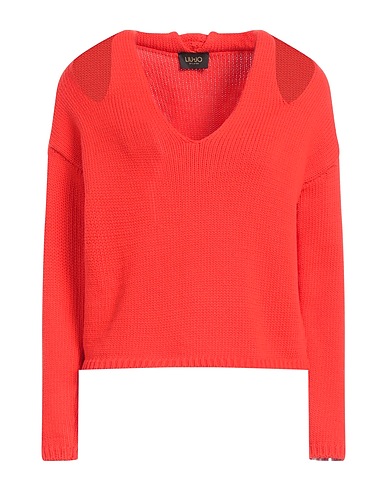 LIU •JO Sweater Orange 100% Cotton