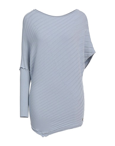 MANILA GRACE Pullover Himmelblau 70% Viskose, 30% Polyester