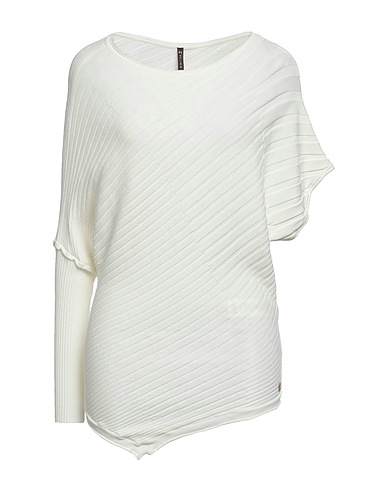 MANILA GRACE Jumper Off white 70% Viscose, 30% Polyester