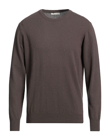 ROSSOPURO Maglia in Cachemire Testa di moro 100% Cachemire