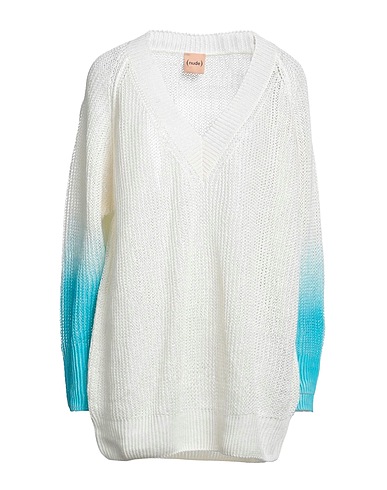 NUDE Sweater White 100% Linen