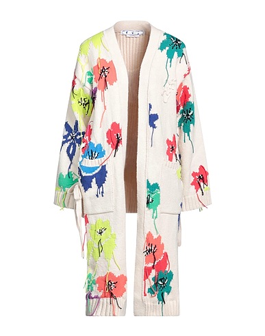 OFF-WHITE™ Cardigan Beige 80% Cotton, 20% Polyamide
