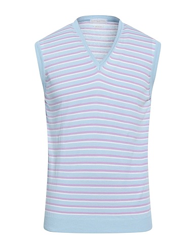 DANIELE FIESOLI Jumper Sky blue 100% Cotton