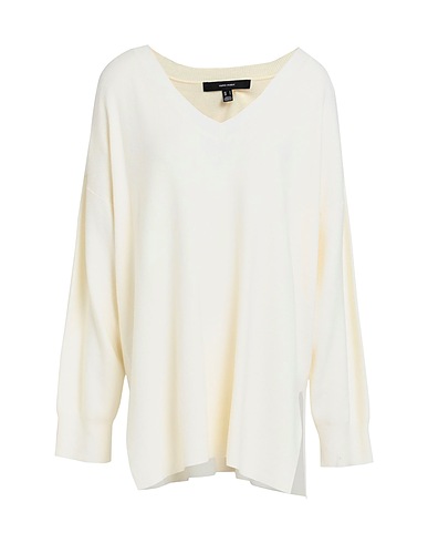 VERO MODA Pullover Elfenbein 52% Viskose EcoVero™, 28% Polyester, 20% Nylon