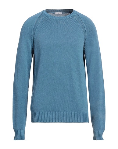 BOGLIOLI Pullover Azzurro 100% Cotone