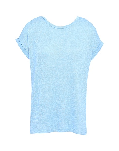 VERO MODA Pullover Hellblau 58% Viskose, 38% Polyester, 4% Elastan