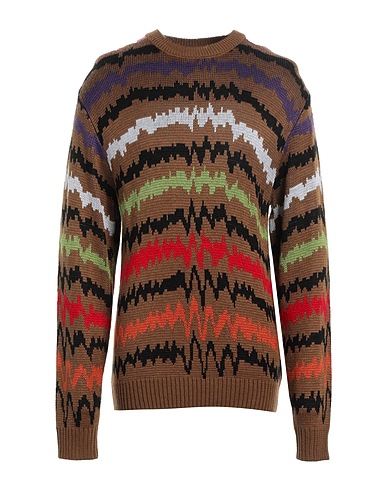 SEX SKATEBOARDS Jumper Brown 100% Acrylic