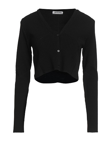 LOW CLASSIC Cardigan Nero 83% Rayon, 17% Meryl® Elitè