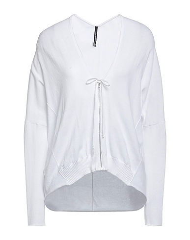 PIERANTONIO GASPARI Cardigan White 100% Cotton