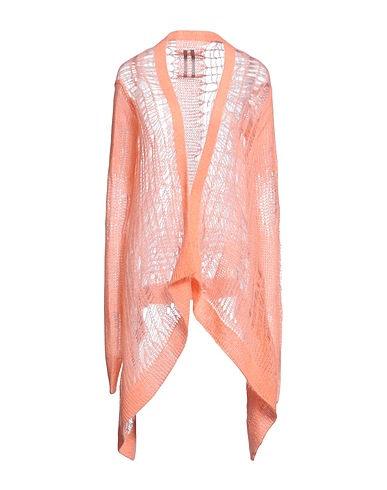 RICK OWENS Cardigan Salmon pink 50% Polyamide, 46% Mohair wool, 4% Wool