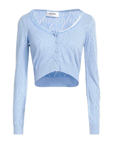 BLUGIRL Cardigan Sky blue 90% Viscose, 10% Polyester