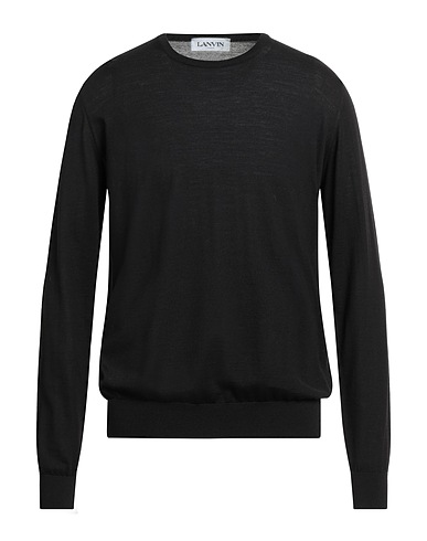 LANVIN Jumper Black 100% Merino Wool